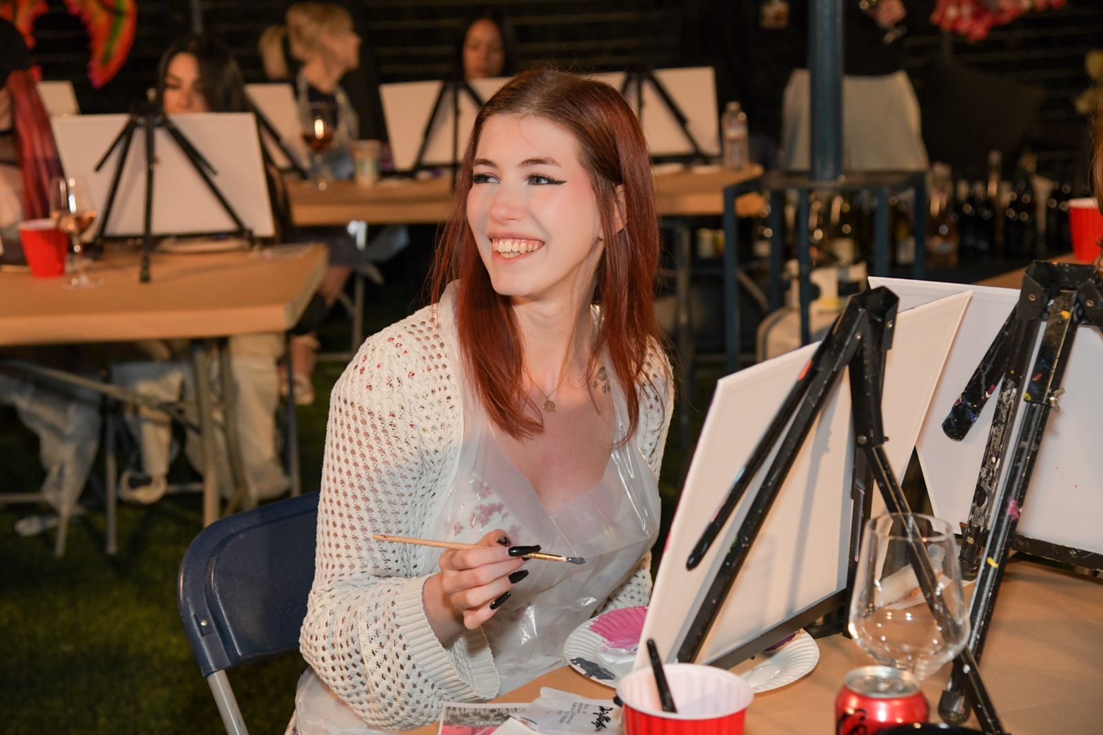 Sip 'n' paint night