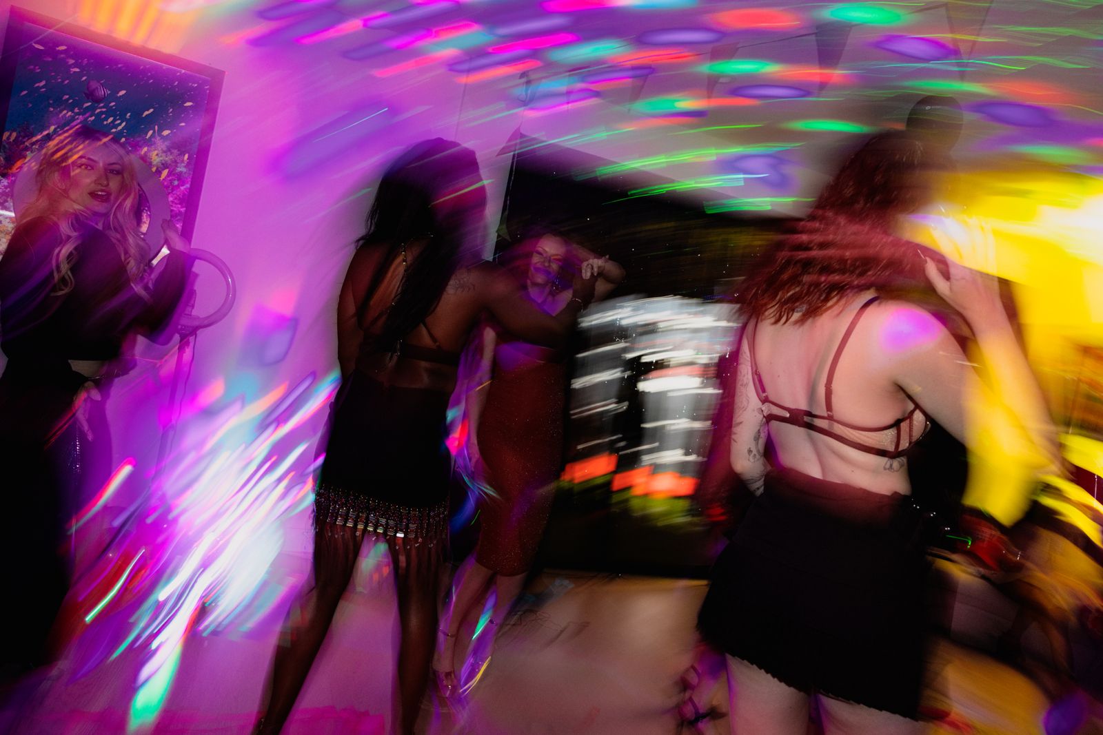 The dance floor in full swing at the SC House launch party